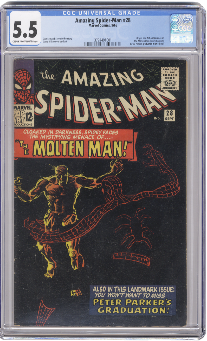 Amazing Spiderman Vol 1 Issue 28 CGC 5.5