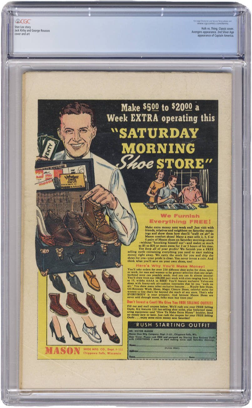 Fantastic Four Volume 1 Issue 25 CGC 4.5