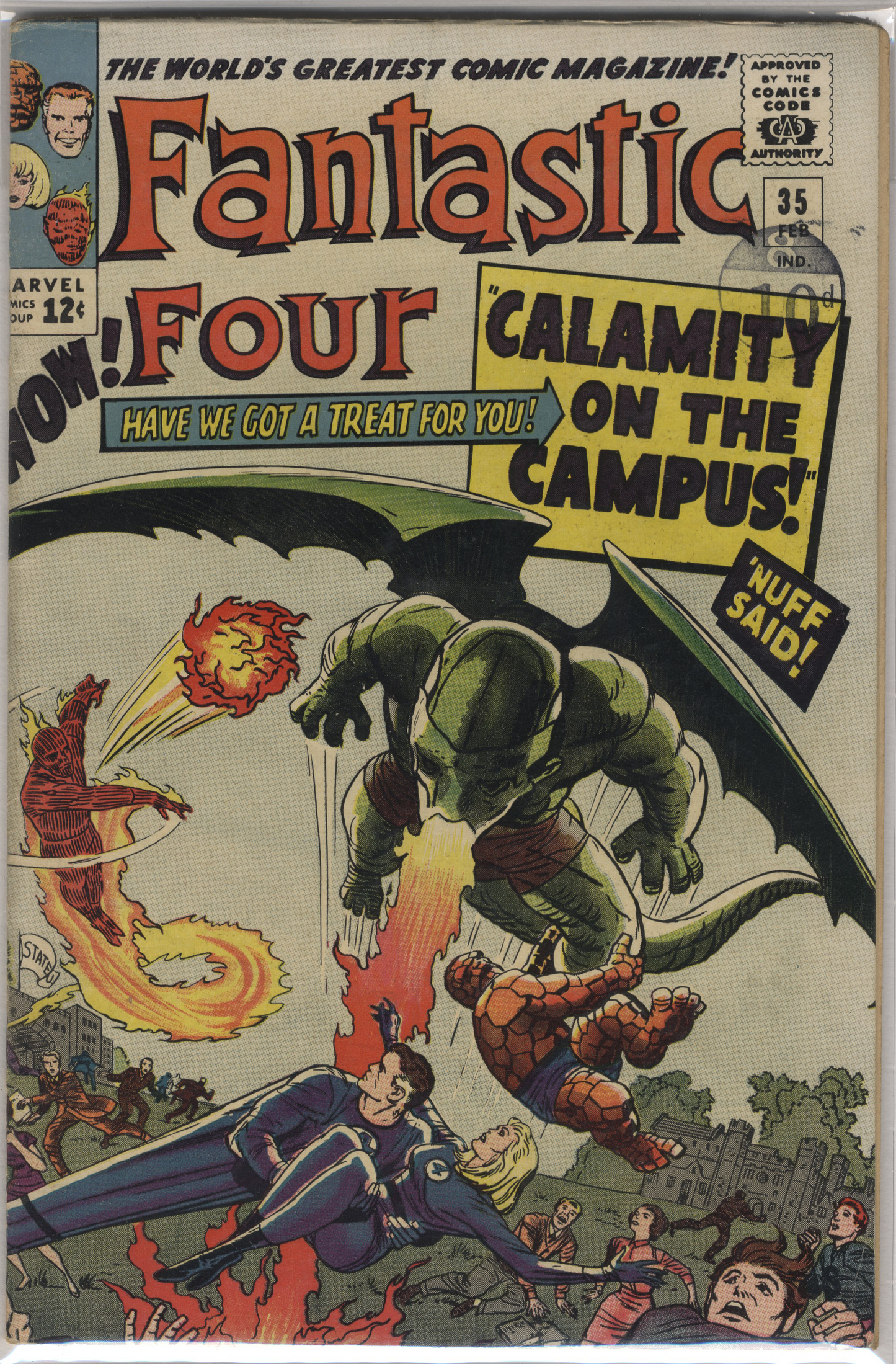 Fantastic Four Vol 1 Issue 35 VG/FN