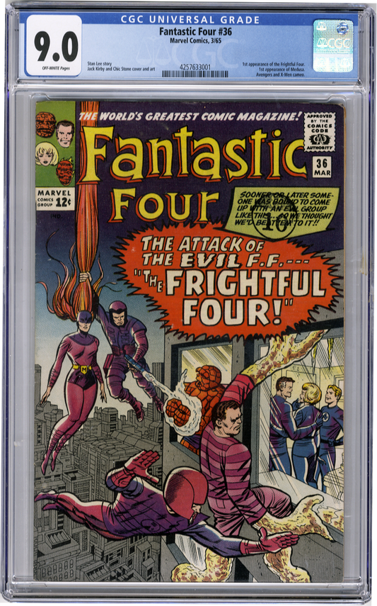 Fantastic Four Volume 1 Issue 36 CGC 9.0
