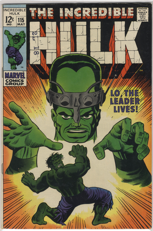 Incredible Hulk Vol 1 Issue 115 FN