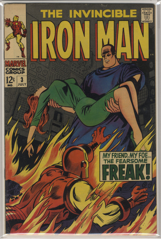 Invincible Iron Man Vol 1 Issue 3 VF