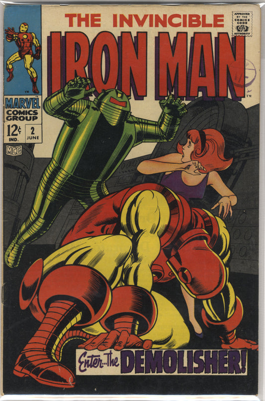 Invincible Iron Man Vol 1 Issue 2 FN