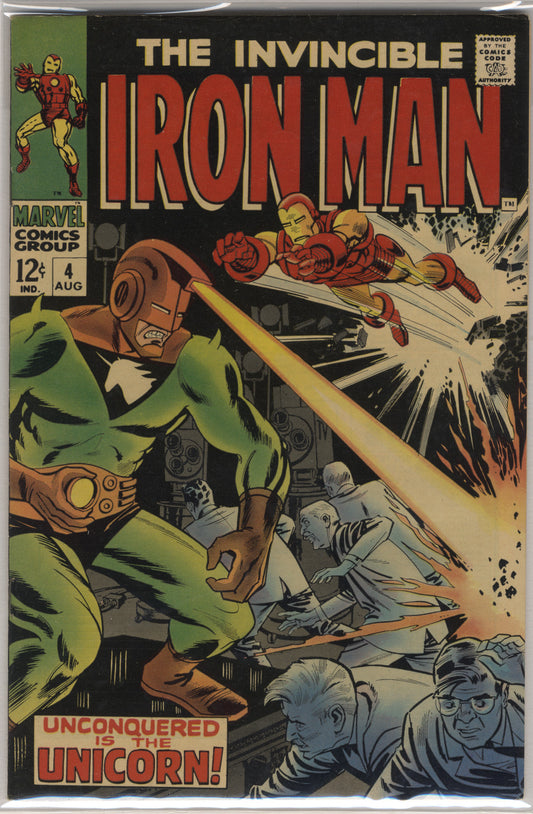 Invincible Iron Man Vol 1 Issue 4 VFN