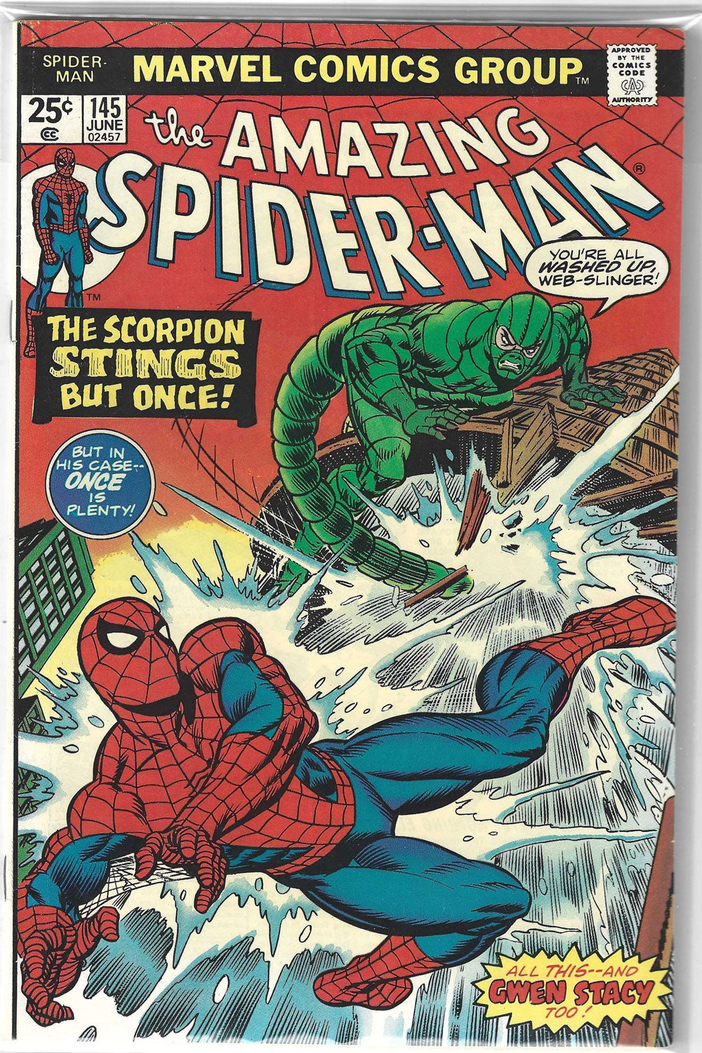 Amazing Spiderman Vol 1 Issue 145 FN/VF
