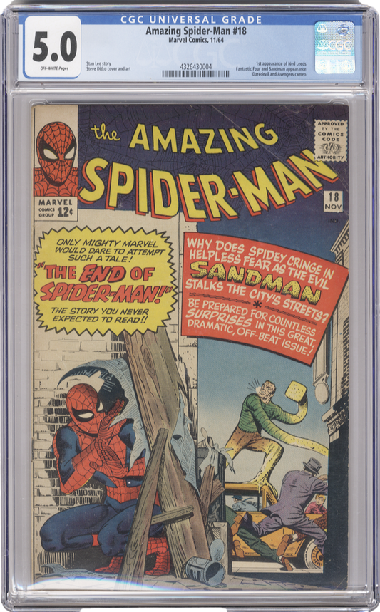 Amazing Spiderman Vol 1 Issue 18 CGC 5.0