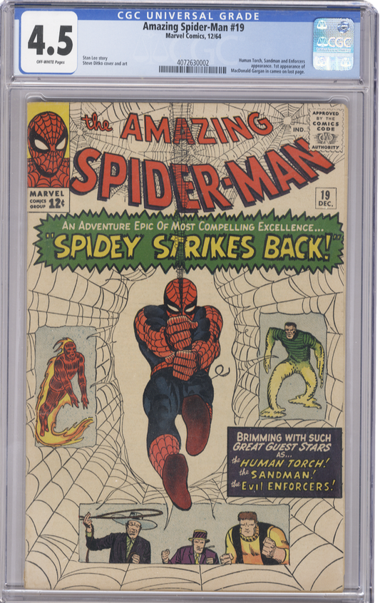 Amazing Spiderman Vol 1 Issue 19 CGC 4.5