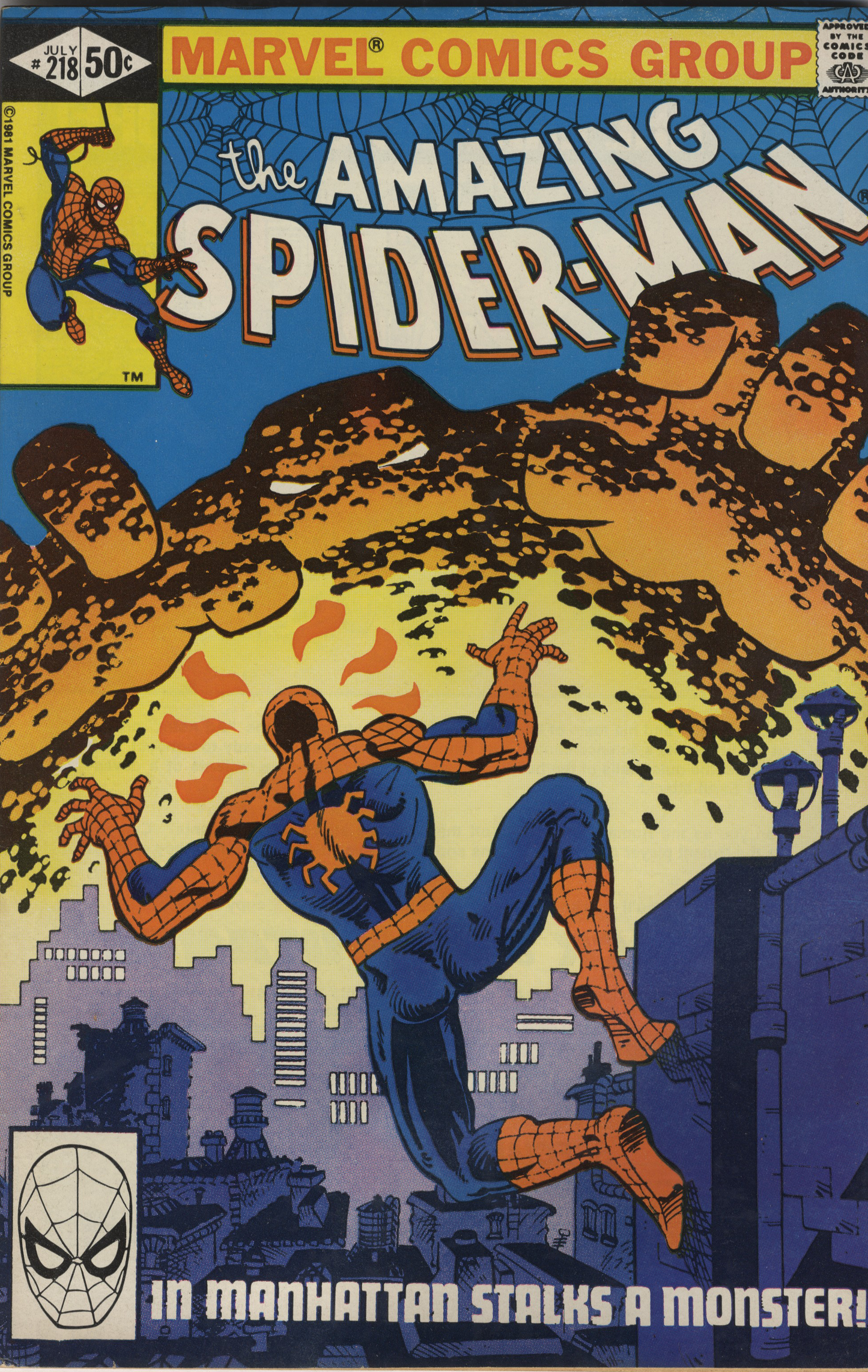 Amazing Spiderman Vol 1 Issue 218