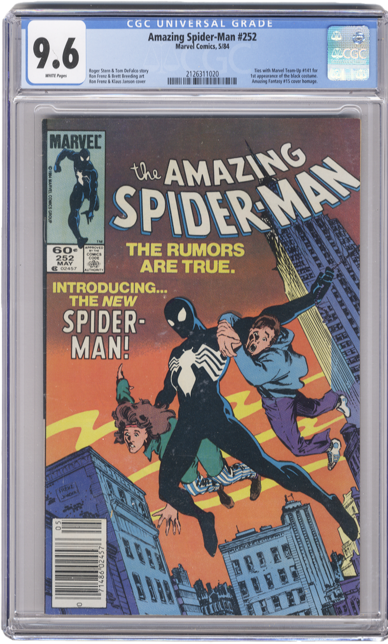 Amazing Spiderman Vol 1 Issue 252 GCG 9.6