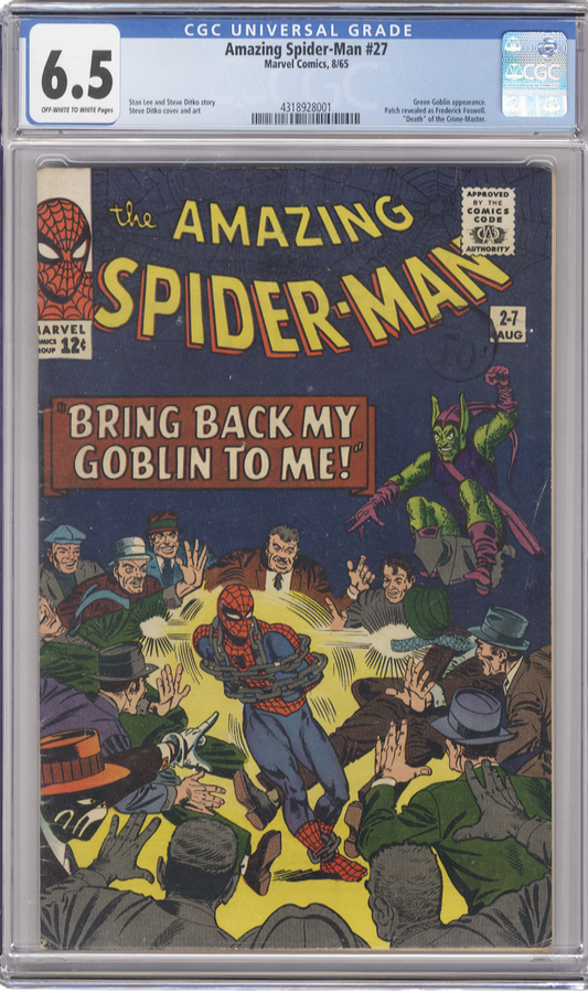 Amazing Spiderman Vol 1 Issue 27 CGC 6.5