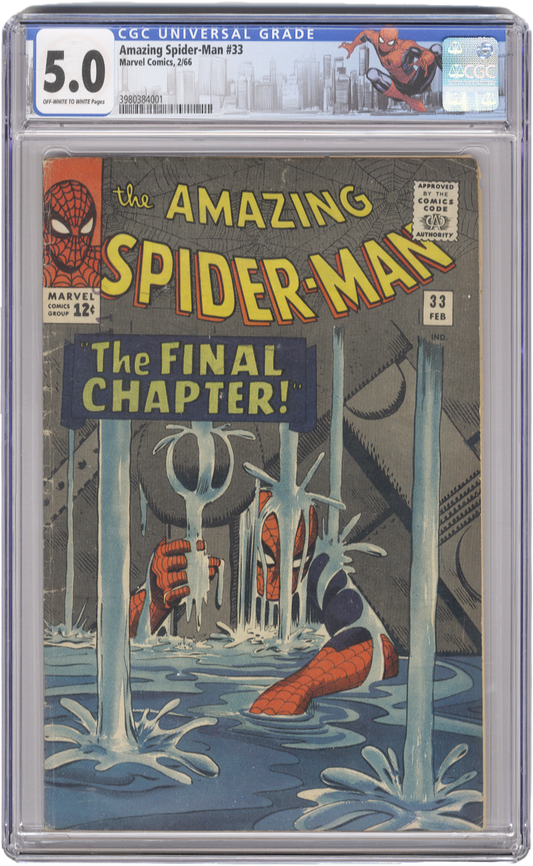 Amazing Spiderman Vol 1 Issue 33 CGC 5.0