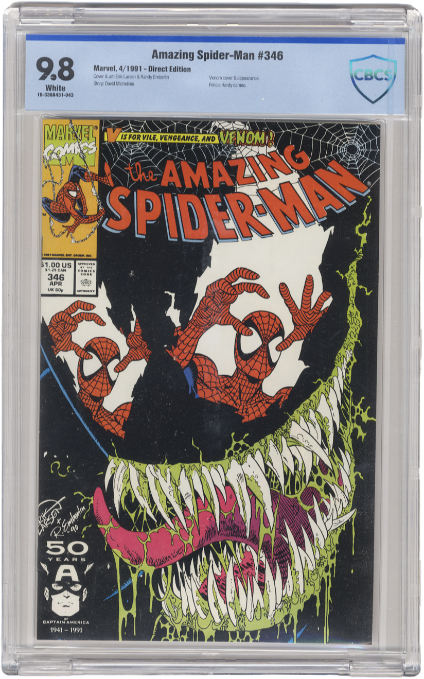Amazing Spiderman Vol 1 Issue 346 CBCS 9.8