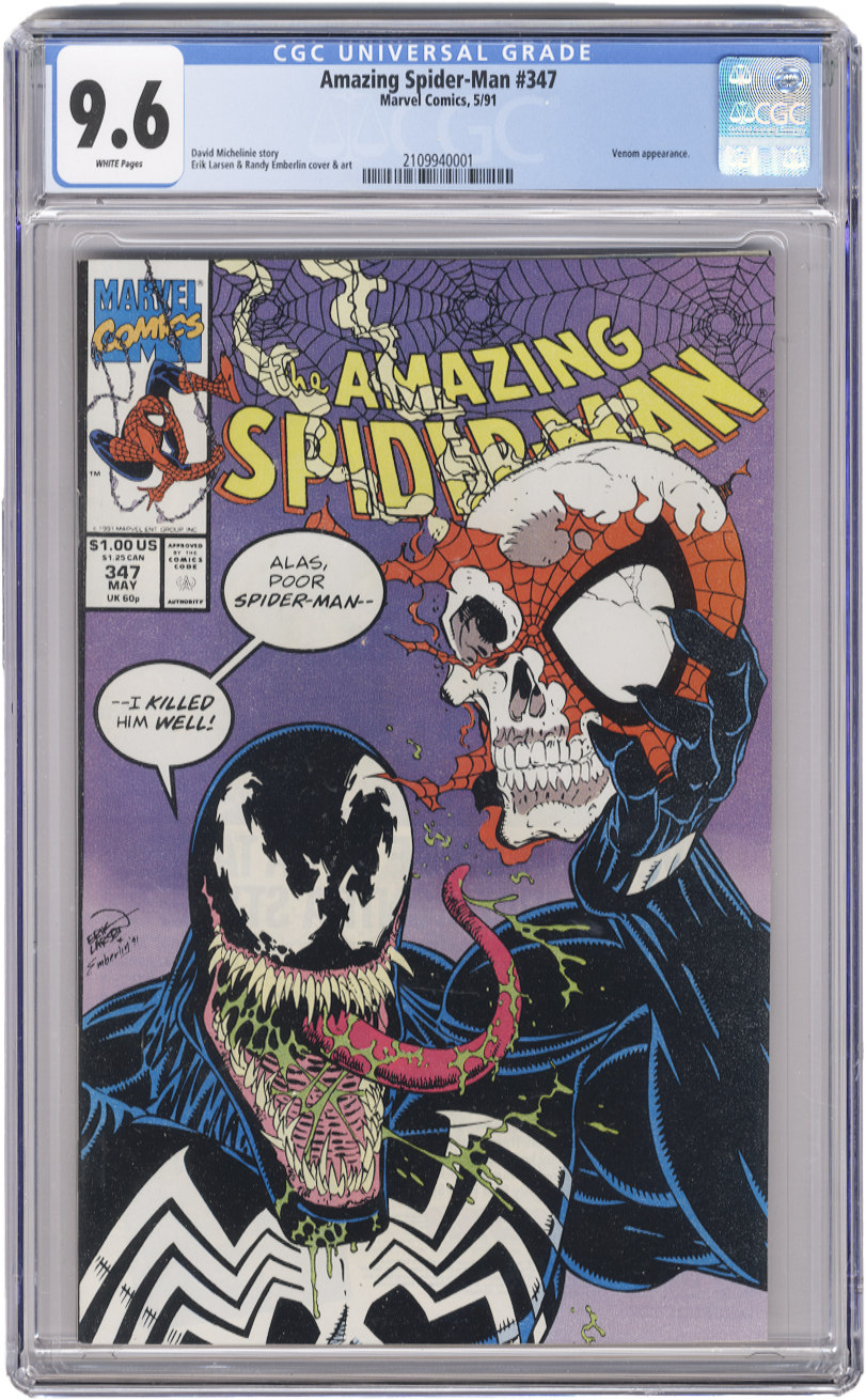 Amazing Spiderman Vol 1 Issue 347 CGC 9.6