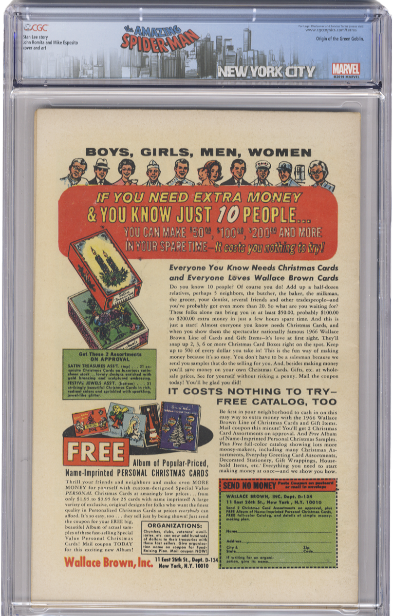 Amazing Spiderman Vol 1 Issue 40 GCG 6.0