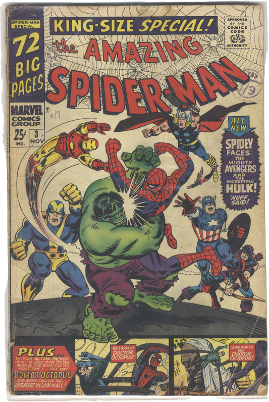 Amazing Spiderman Annual Vol 1 Issue 3 VG