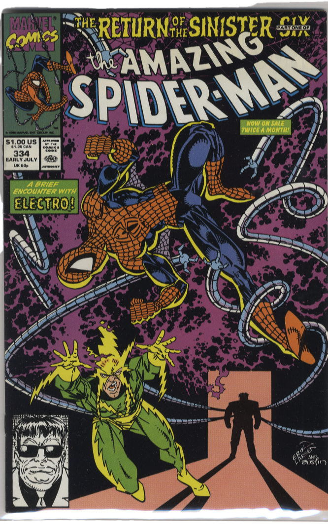 Amazing Spiderman Vol 1 Issue 334 FN/VF