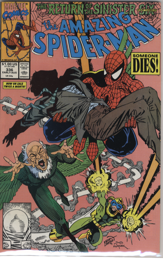 Amazing Spiderman Vol 1 Issue 336 VFN