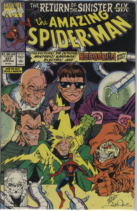 Amazing Spiderman Vol 1 Issue 337 FN+