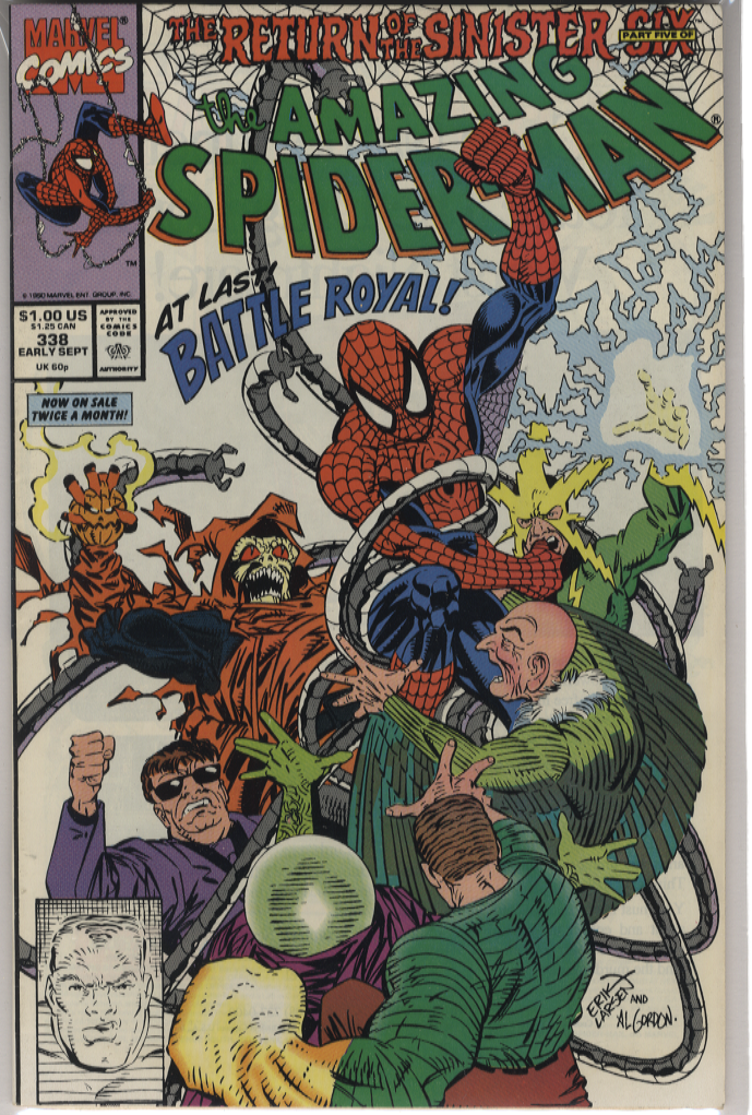 Amazing Spiderman Vol 1 Issue 338 VFN+