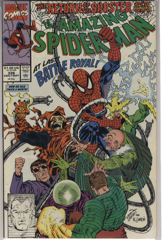 Amazing Spiderman Vol 1 Issue 338 FN+