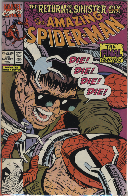 Amazing Spiderman Vol 1 Issue 339 VFN