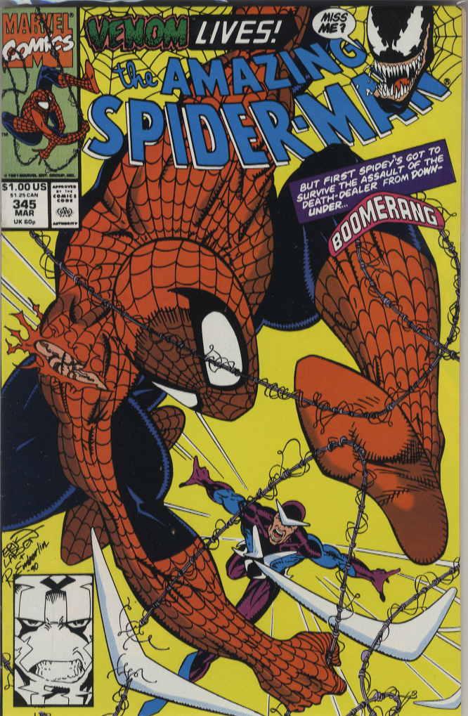 Amazing Spiderman Vol 1 Issue 345 VFN-