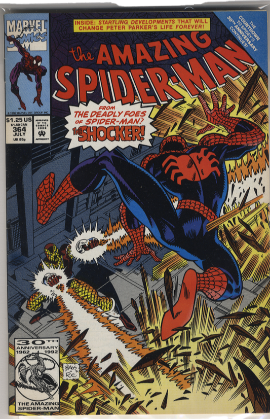 Amazing Spiderman Vol 1 Issue 364 VFN-