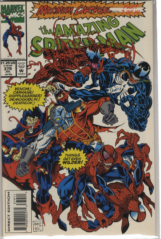 Amazing Spiderman Vol 1 Issue 379 VFN