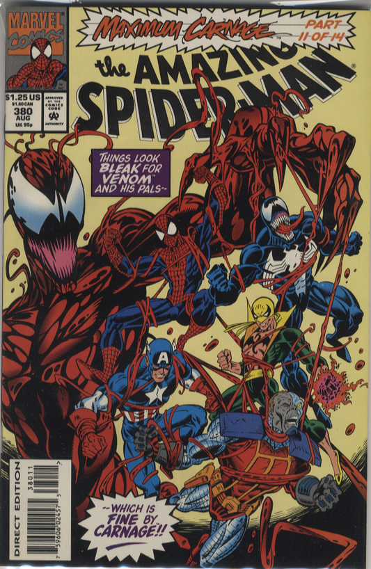 Amazing Spiderman Vol 1 Issue 380 VFN