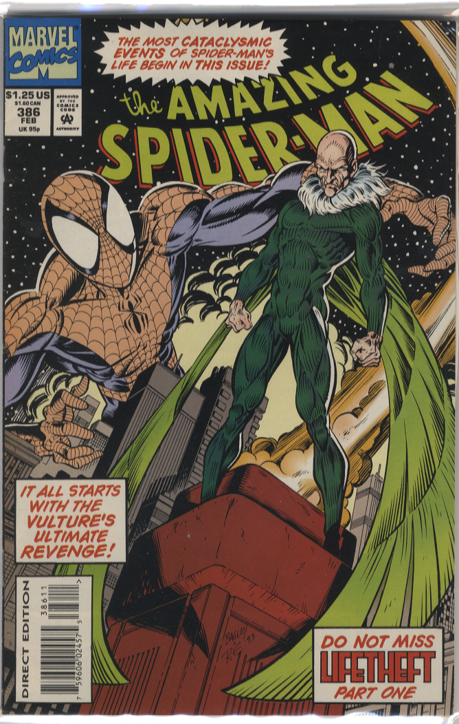 Amazing Spiderman Vol 1 Issue 386 FN
