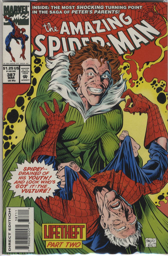 Amazing Spiderman Vol 1 Issue 387 VFN