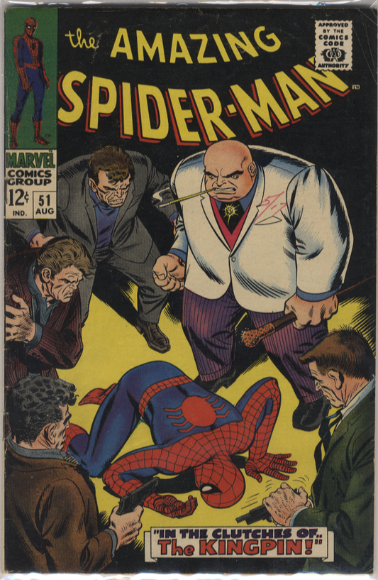 Amazing Spiderman Vol 1 Issue 51 VG/F