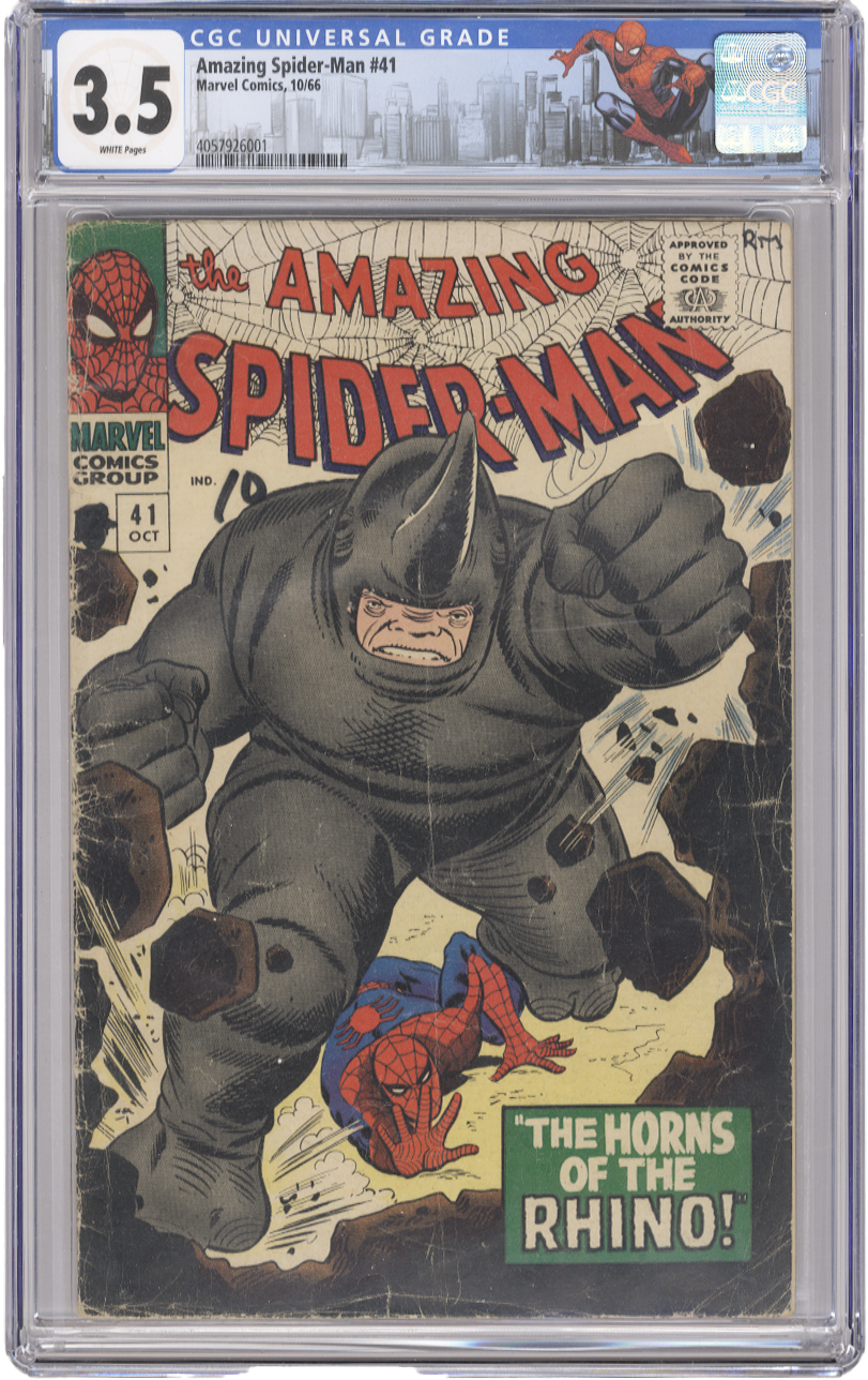 Amazing Spiderman Vol 1 Issue 41 CGC 3.5