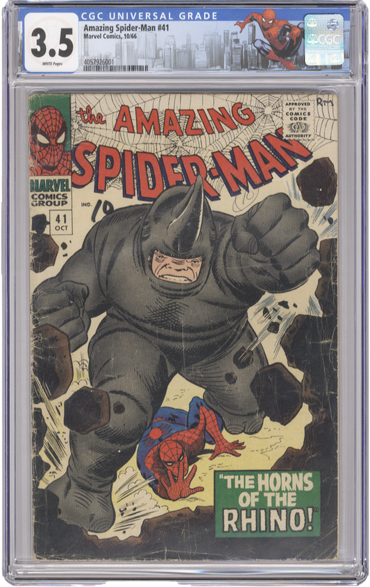Amazing Spiderman Vol 1 Issue 41 CGC 3.5